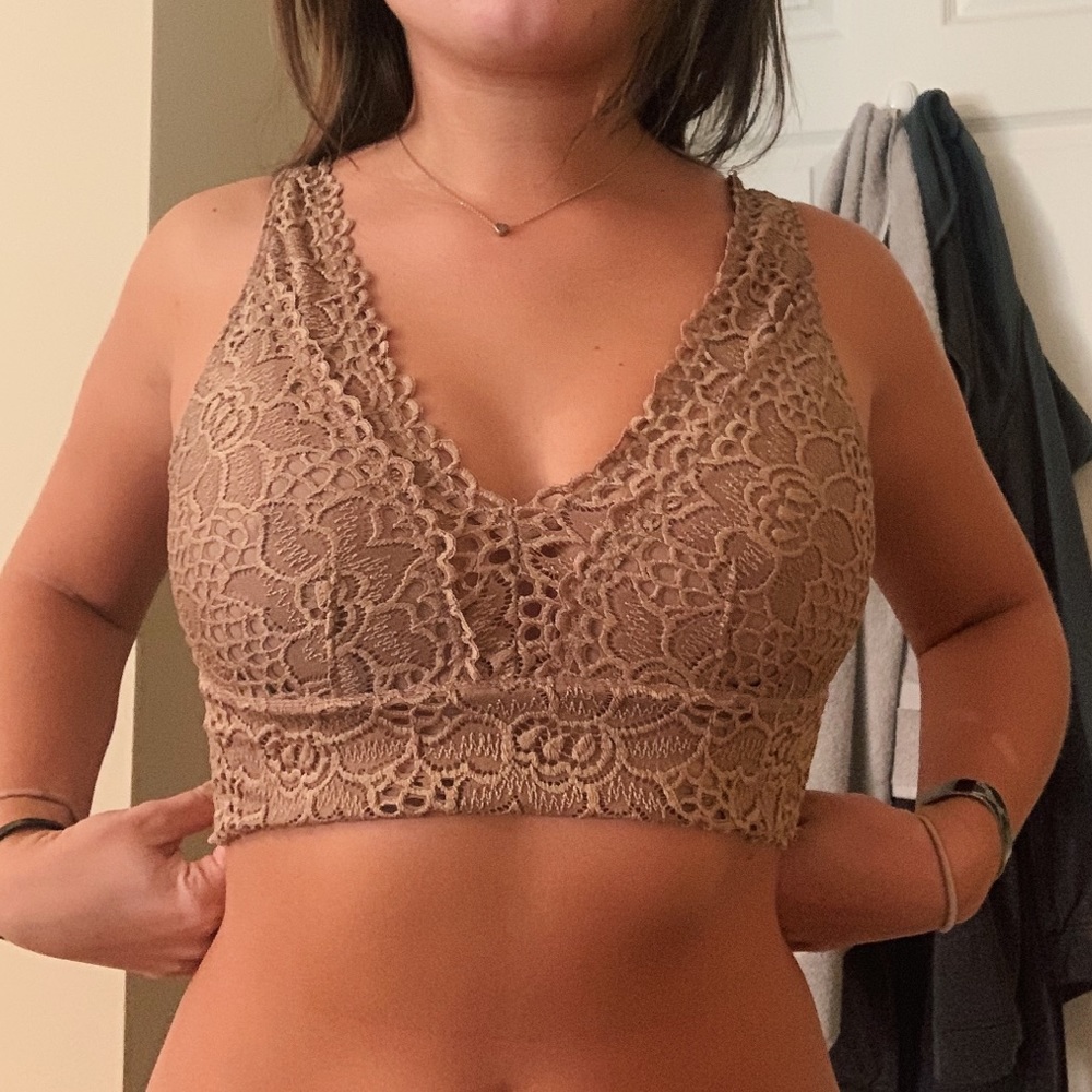 Tan bralette